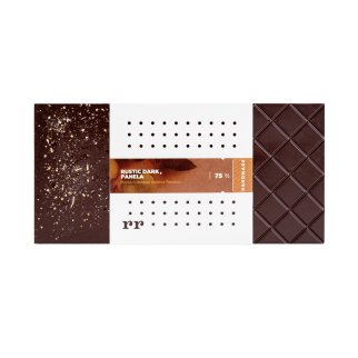 Rustic Dark, Panela ( 75% Horká čokoláda ) bez rafinovaného cukru